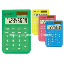 Calculatrice de poche à énergie solaire miniature de 8 chiffres avec taille réduite (LC396A)
